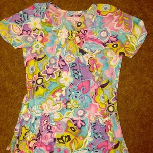 Koi scrub top. Size XS